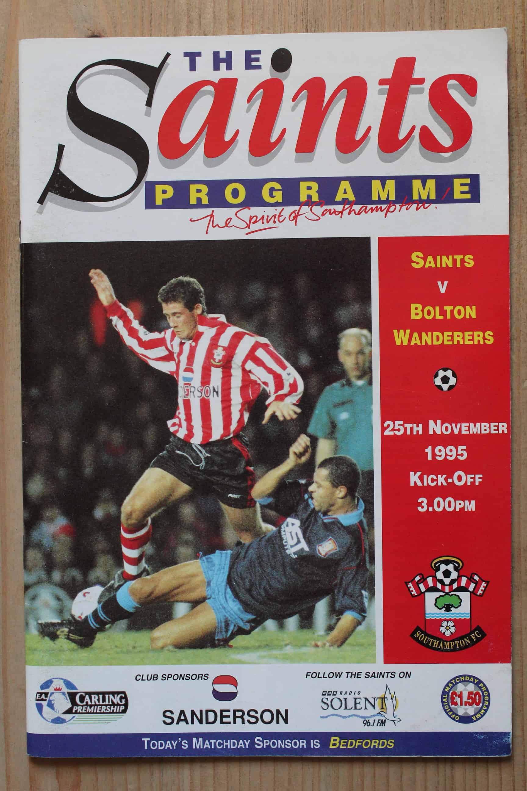 Southampton FC v Bolton Wanderers FC